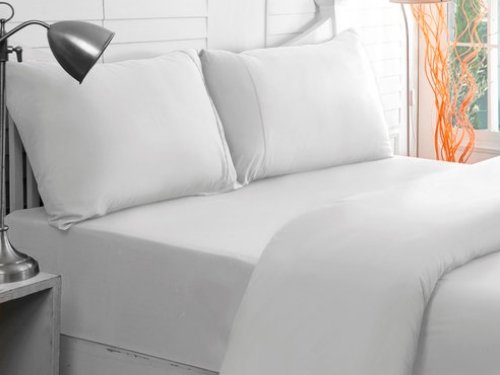 Cearceaf pilota 140/220 bumbac alb